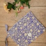 Pochette très grand format / Ordinateur 15′ – Anjali Cobalt