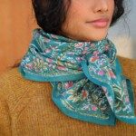 Foulard grand format – Rhapsody Aqua