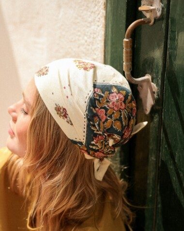 Foulard petit format – Balkan vanille