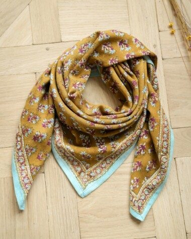 Foulard grand format – Prana curry