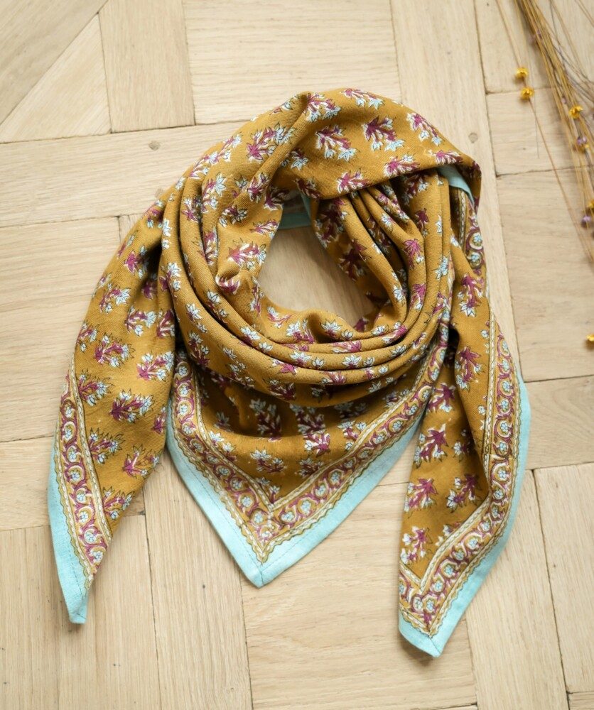 Foulard grand format – Prana curry