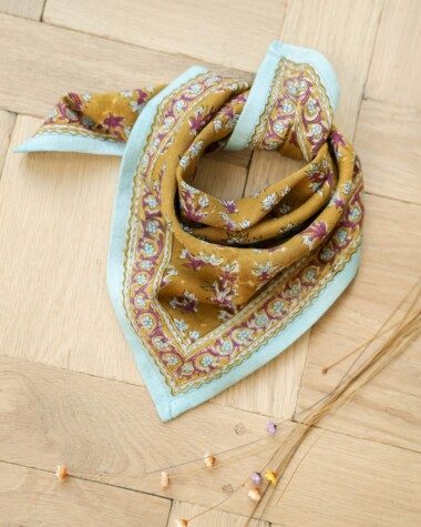 Foulard petit format – Prana curry