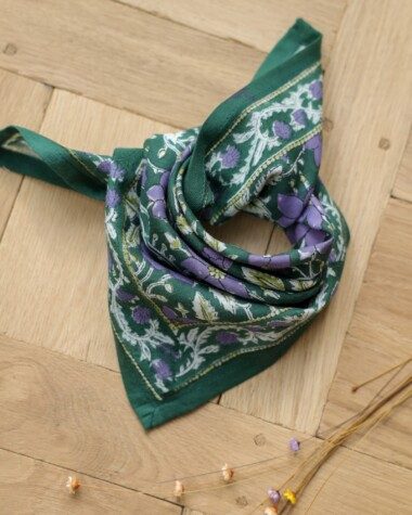 Foulard petit format – Uma Verveine Violette