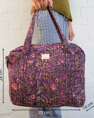 Boston Bag – Rhapsody Purple