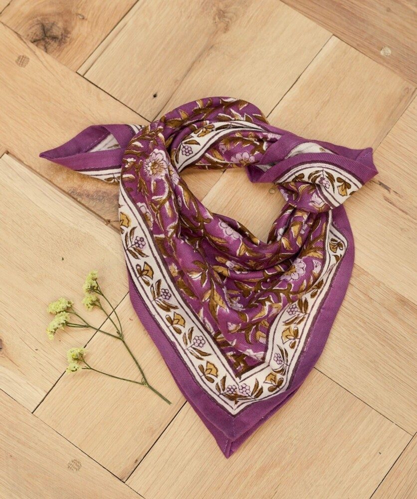 Foulard petit format – Scarlett Purple