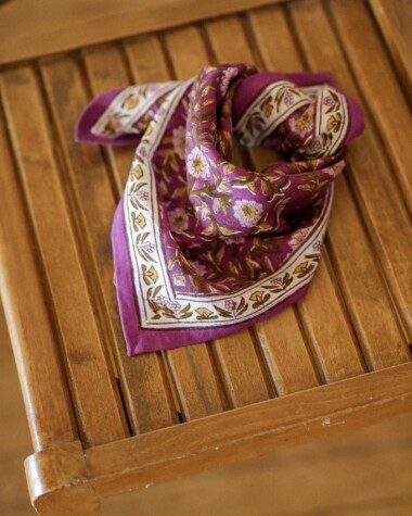 Foulard petit format – Scarlett Purple