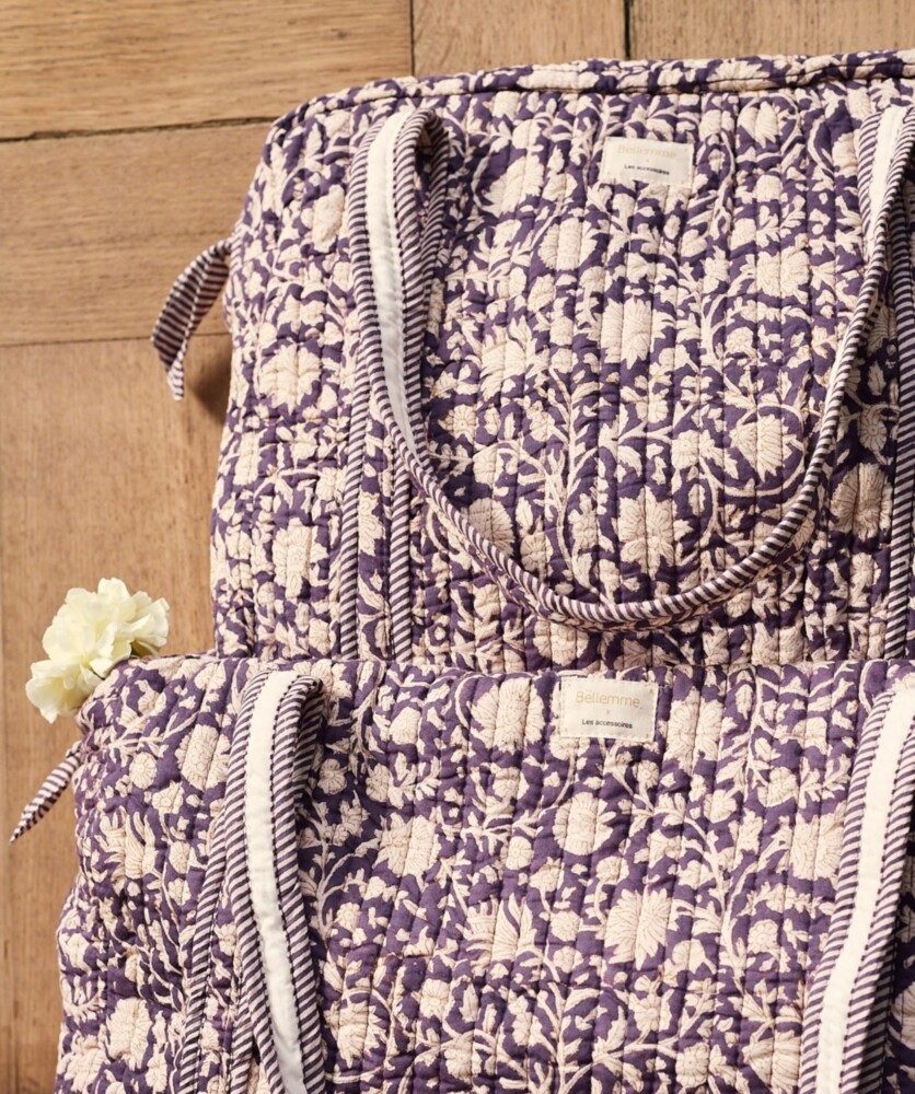 Boston Bag – Anjali Purple