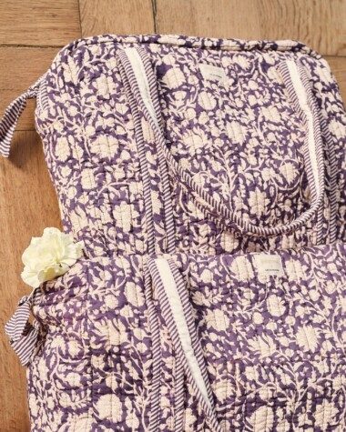 Boston Bag – Anjali Purple