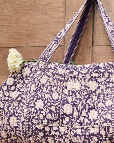 Sac Week-end Anjali purple