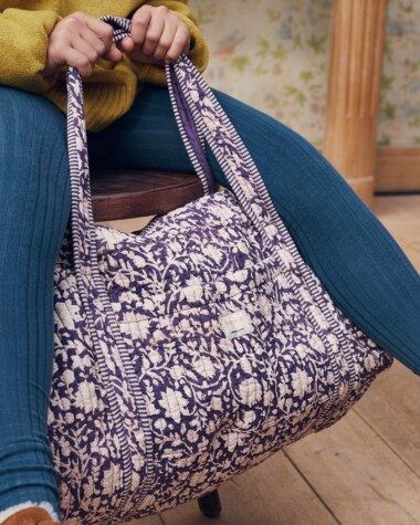 Sac Week-end Anjali purple