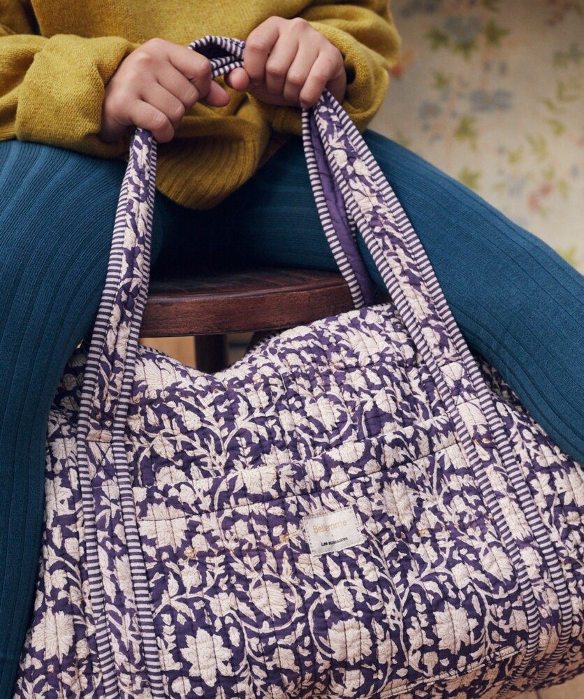 Sac Week-end Anjali purple