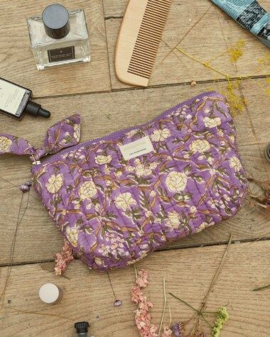 Trousse à maquillage – Albertine Purple