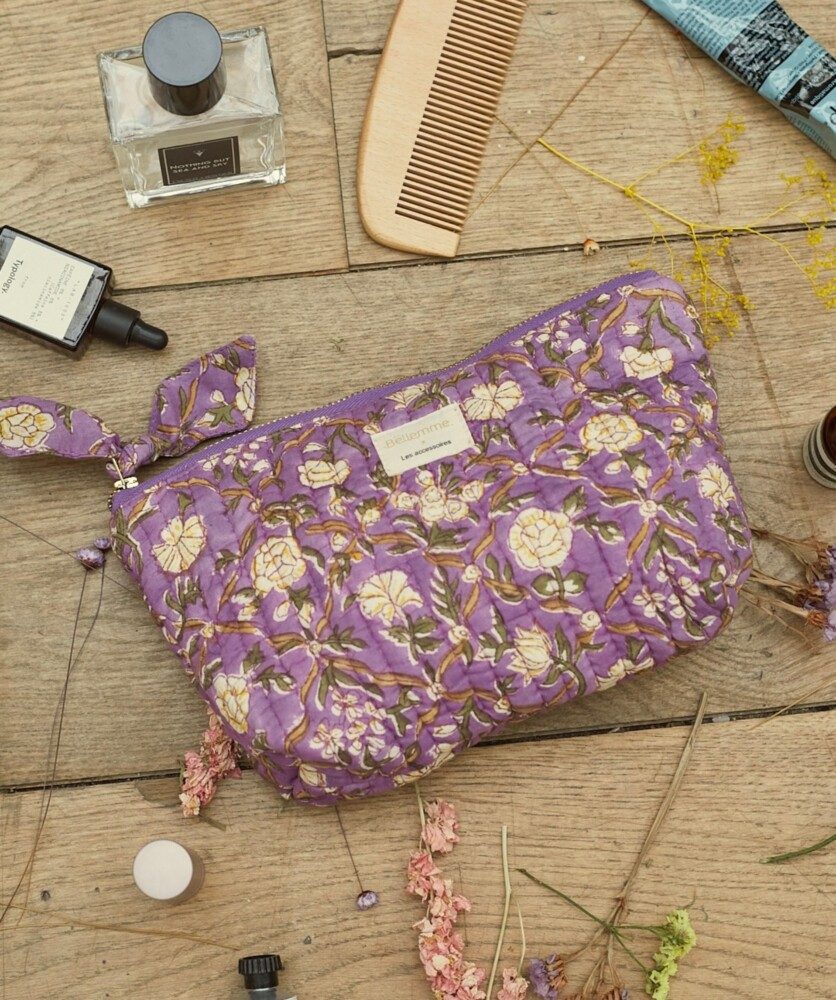 Trousse à maquillage – Albertine Purple