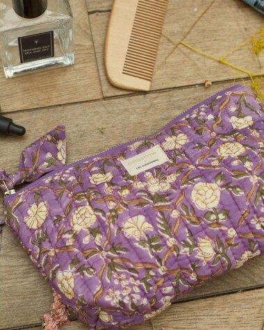 Trousse à maquillage – Albertine Purple