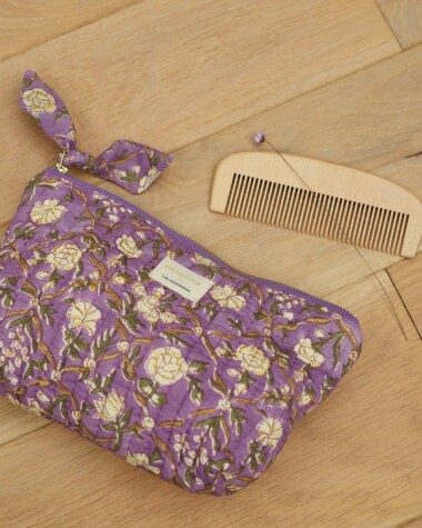 Trousse à maquillage – Albertine Purple