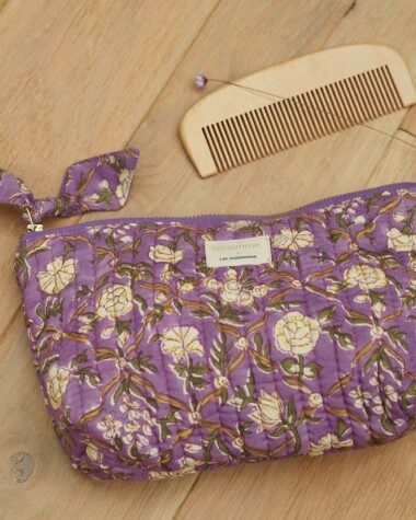 Trousse à maquillage – Albertine Purple